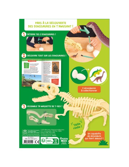 Lab' - Je Decouvre Les Dinosaures - Auzou