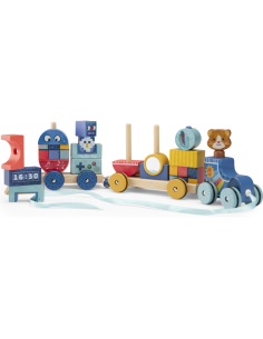 Train à tirer - Moulin Roty - Puce & Pilou