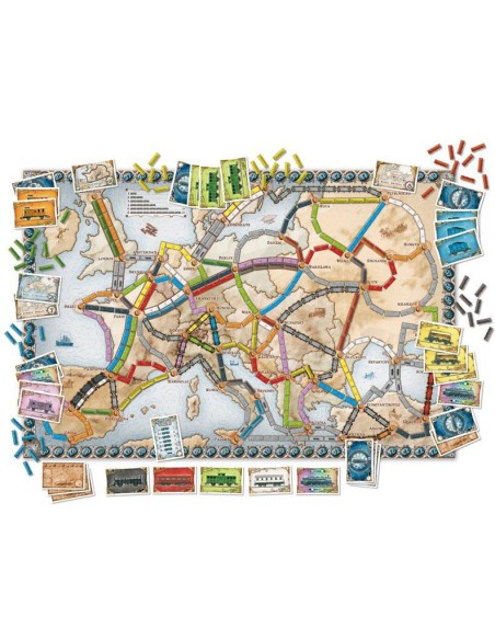 Les Aventuriers du Rail : Europe - Asmodee