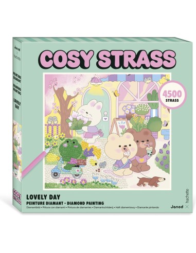 Peinture Diamant Cosy Strass - Lovely Day - Janod