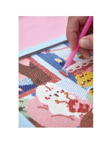 Peinture Diamant Cosy Strass - Happy Home - Janod