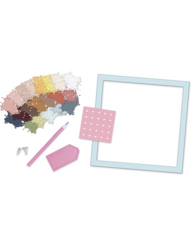 Peinture Diamant Cosy Strass - Happy Home - Janod