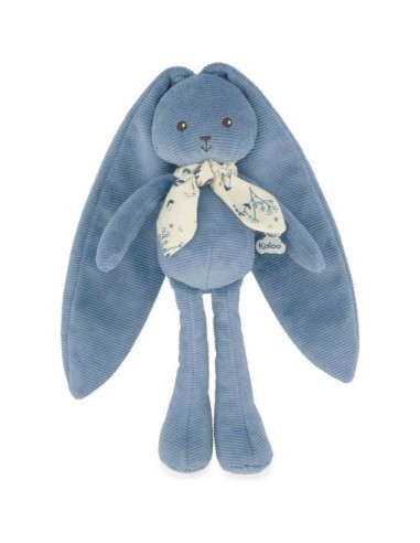 Peluche lapin bébé - Lapin en peluche bleu, 25 cm - Dès la naissance - Kaloo