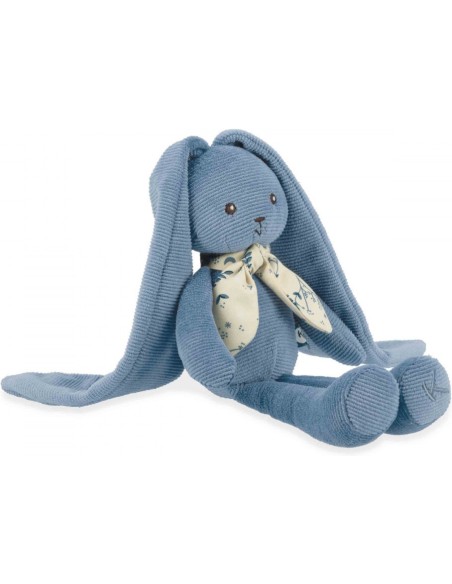 Peluche lapin bébé - Lapin en peluche bleu, 25 cm - Dès la naissance - Kaloo