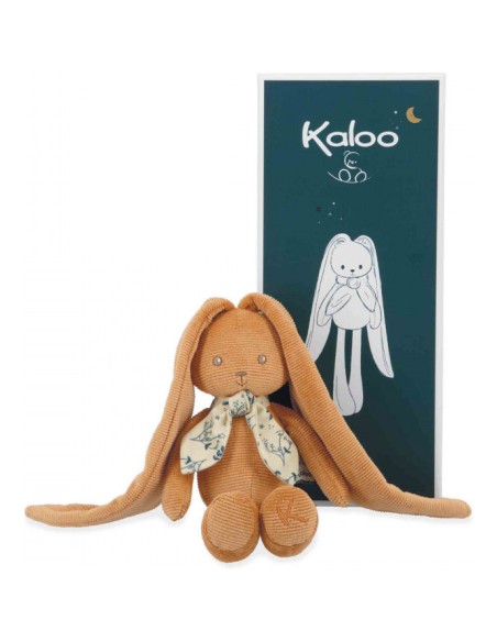 Peluche lapin bébé - Lapin en peluche abricot, 25 cm - Dès la naissance - Kaloo