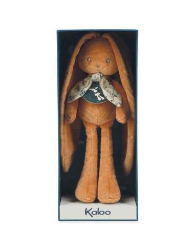 Peluche lapin bébé - Lapin en peluche abricot, 25 cm - Dès la naissance - Kaloo