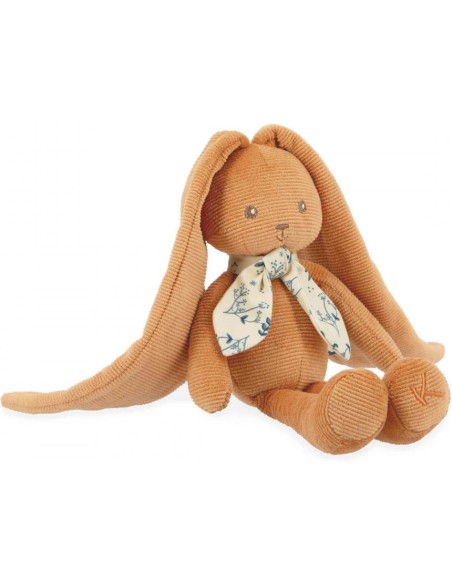 Peluche lapin bébé - Lapin en peluche abricot, 25 cm - Dès la naissance - Kaloo