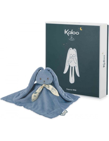 Doudou Lapin Bleu Horizon 30 cm - Douceur dès la naissance - Kaloo