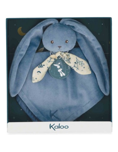 Doudou Lapin Bleu Horizon 30 cm - Douceur dès la naissance - Kaloo