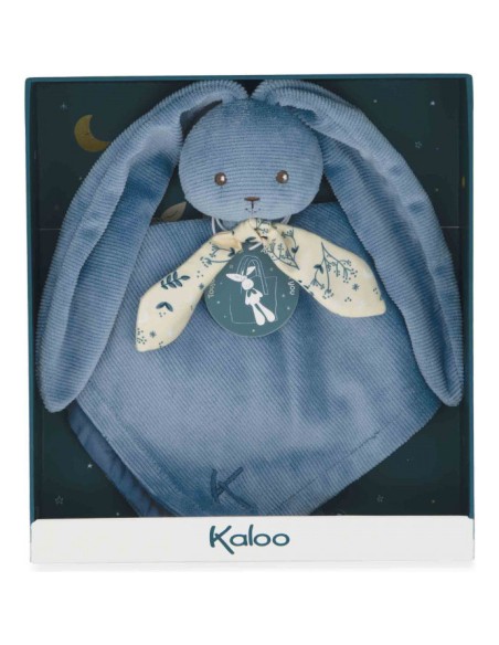 Doudou Lapin Bleu Horizon 30 cm - Douceur dès la naissance - Kaloo