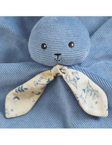 Doudou Lapin Bleu Horizon 30 cm - Douceur dès la naissance - Kaloo
