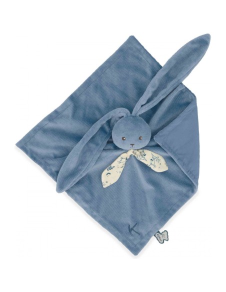 Doudou Lapin Bleu Horizon 30 cm - Douceur dès la naissance - Kaloo