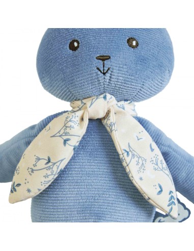 Peluche lapin bébé - Lapin en peluche bleu, 35 cm - Dès la naissance - Kaloo