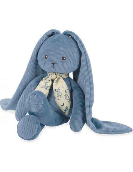 Peluche lapin bébé - Lapin en peluche bleu, 35 cm - Dès la naissance - Kaloo
