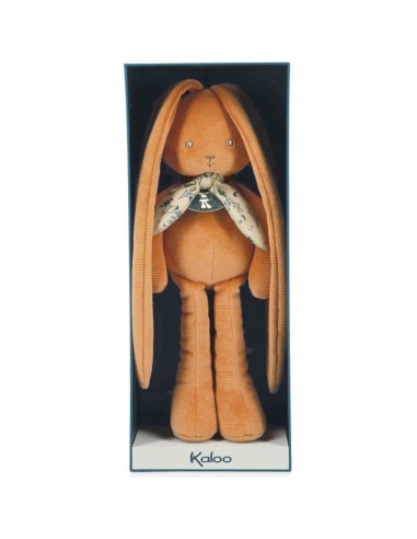 Peluche lapin bébé - Lapin en peluche abricot, 35 cm - Dès la naissance - Kaloo
