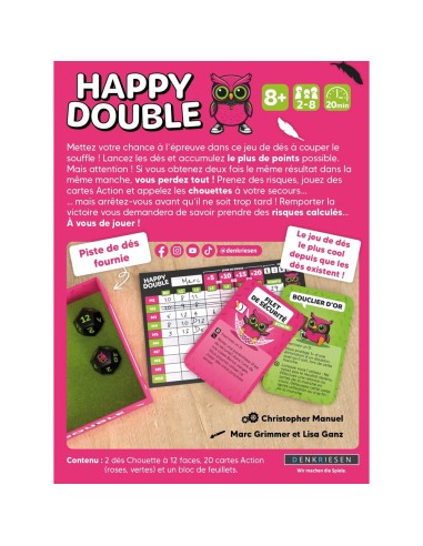 Happy Double - Roll & Write
