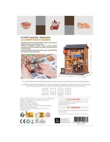 Book Nook - Le Comptoir à Ramen - 240 Pièces