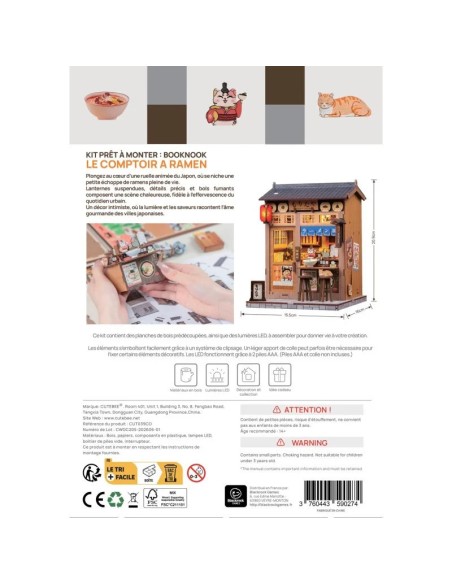 Book Nook - Le Comptoir à Ramen - 240 Pièces