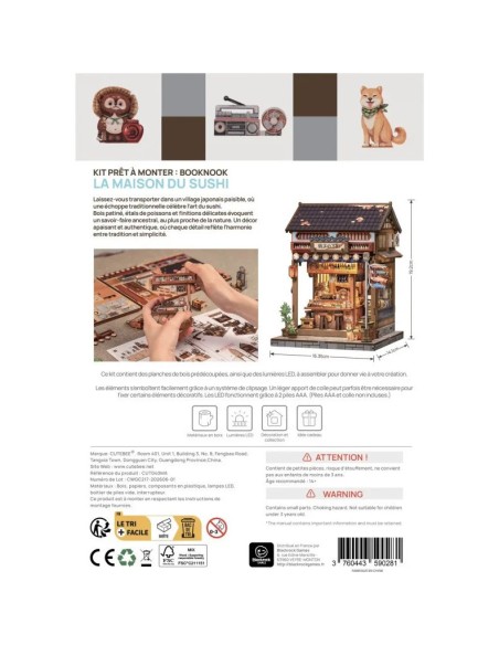 Book Nook - La Maison du Sushi - 218 Pièces