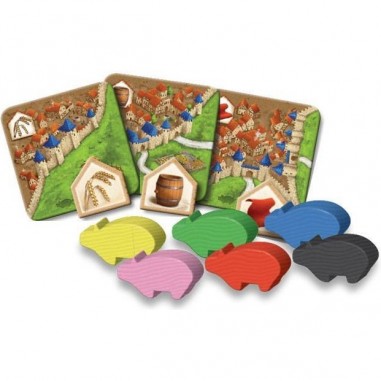 Carcassonne Extension n°2 : Marchands et bâtisseurs - Asmodee