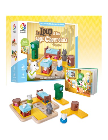 Le Loup et les Sept Chevreaux Deluxe - Casse-Tête - Smart Games
