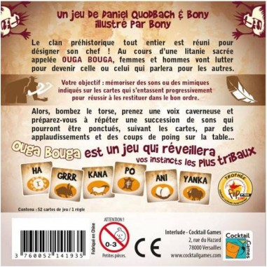 Jeu d'ambiance Ouga Bouga - Asmodee