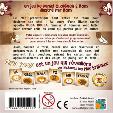 Jeu d'ambiance Ouga Bouga - Asmodee