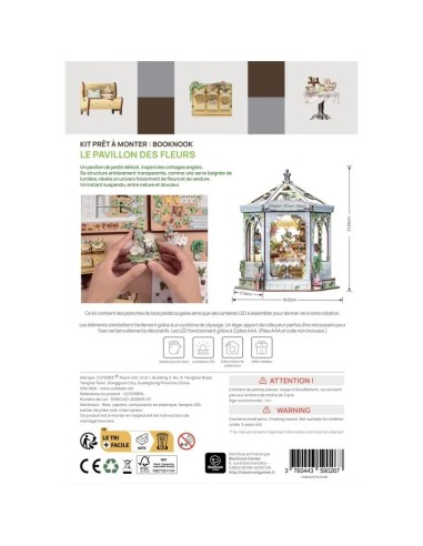 Book Nook - Le Pavillon des Fleurs - 235 Pièces