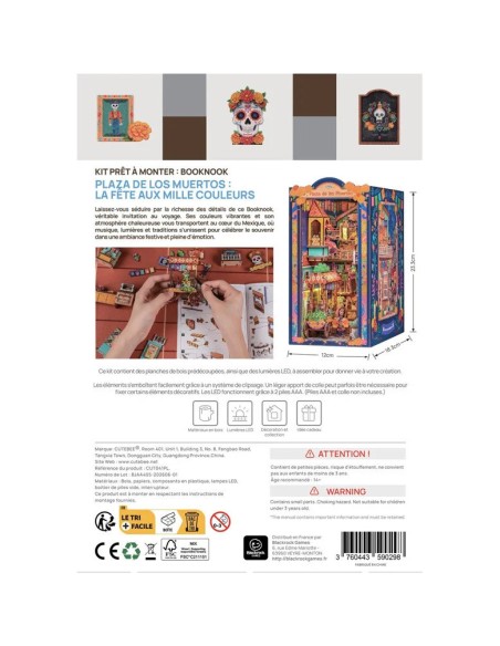 Book Nook - Plaza de los Muertos La fête aux mille couleurs - 350 Pièces
