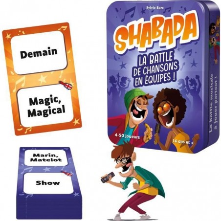 Shabada - La battle de chansons en équipes ! - Asmodee