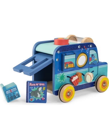 Voiture multi-activités - Puce & Pilou - Moulin Roty