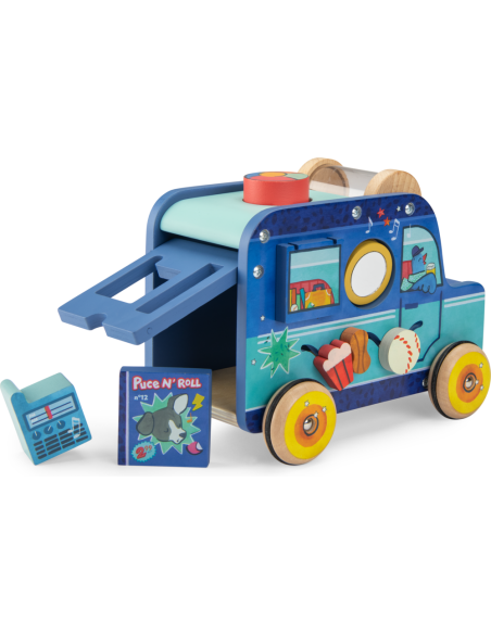 Voiture multi-activités - Puce & Pilou - Moulin Roty
