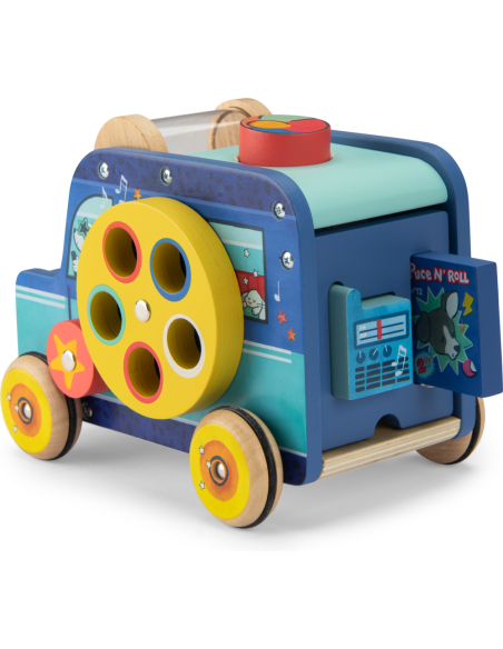 Voiture multi-activités - Puce & Pilou - Moulin Roty