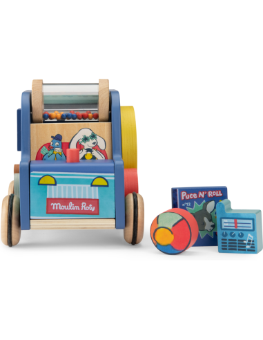 Voiture multi-activités - Puce & Pilou - Moulin Roty