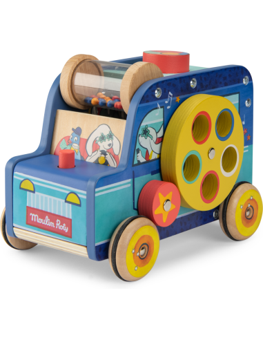 Voiture multi-activités - Puce & Pilou - Moulin Roty