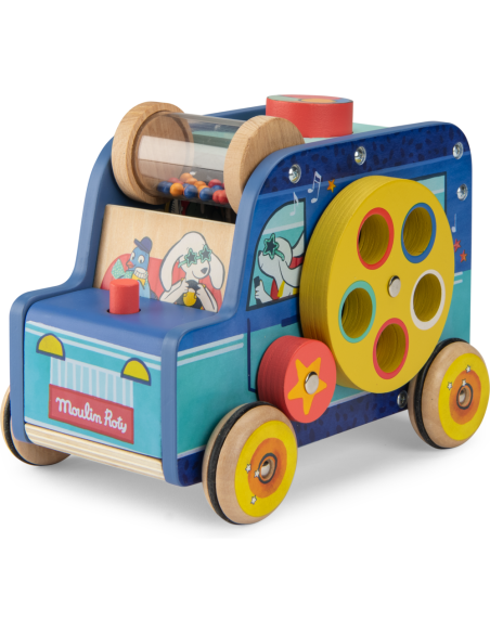 Voiture multi-activités - Puce & Pilou - Moulin Roty