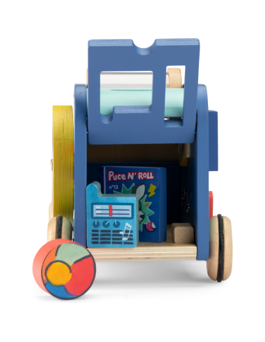 Voiture multi-activités - Puce & Pilou - Moulin Roty