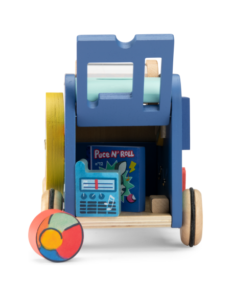 Voiture multi-activités - Puce & Pilou - Moulin Roty