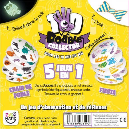 Dobble Collector 10 ans - Asmodee