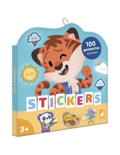 Gommettes Émotions x100 : Mosaïque, gommettes & stickers - Janod