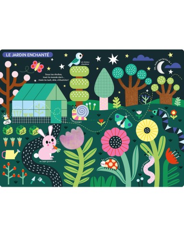 Mon très grand livre d'éveil qui brille dans le noir ! - Livres enfants - Auzou