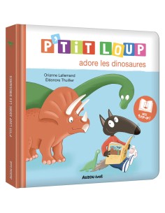 P'tit loup adore les dinosaures - Livres enfants - Auzou
