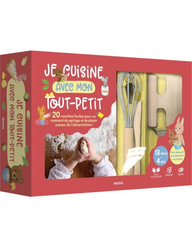 Je cuisine avec mon tout-petit - Activités et loisirs créatifs - Auzou