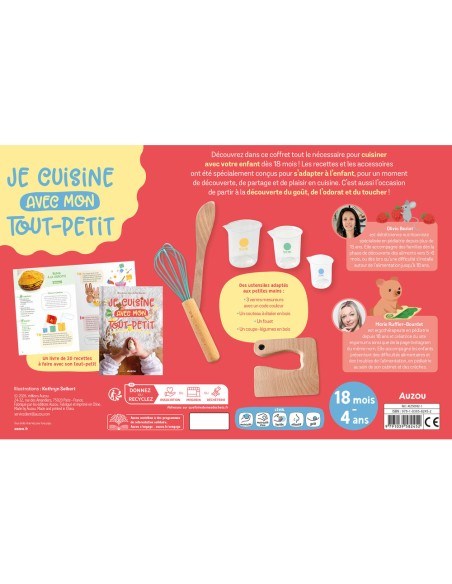 Je cuisine avec mon tout-petit - Activités et loisirs créatifs - Auzou