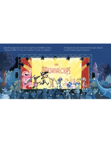 Le loup qui voulait faire de la musique - Livres enfants - Auzou