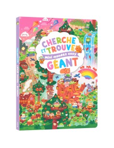 Cherche et trouve géant - Mini mondes cosy - Auzou