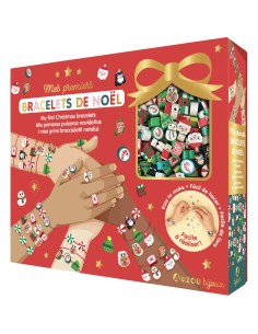 Mes jolis bijoux - Mes premiers bracelets de noël - Activités et loisirs créatifs - Auzou