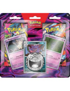 Pokémon : Pack 2 boosters + 3c.p Oct 26 (Blister)