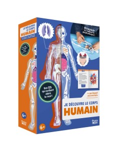 Lab' - Je découvre le corps humain - Activités et loisirs créatifs - Auzou