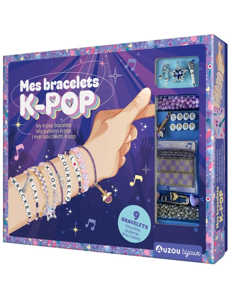 Ma boîte à bijoux - Mes bracelets Activités et loisirs créatifs - Auzou